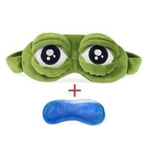 페페 안대 냉온팩포함 슬픈개구리 개구리 슬픈 수면안대