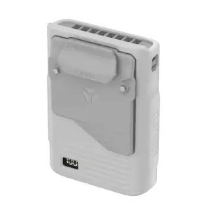 크레모아 CLFN-CL01B 휴대용 충전 선풍기 클립팬 저소음 BLDC 미니팬 캠핑 낚시 라이트그레이