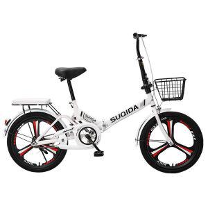 접이식자전거 20인치 미니 접이식 경량 미니벨로 휴대용 출퇴근 가벼운 클래식