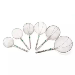 넓은망 뜰채 건지개 채망 채반 튀김망 특1호 35cm/초미세/기름/국수/원형/건지기/대형/스탠/고운/타공