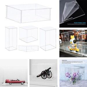 피규어 진열장 투명 아크릴 진열대 박스 케이스 보관 쇼케이스 보호 수집품 용 방진 건담 조립 인형