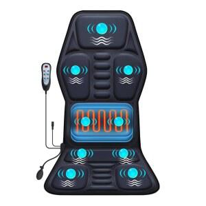 남성 여성 홈 오피스용 열 9 마사지 스타일 요추 지지 기능이 있는 AIVEISI 시트 쿠션 패드, 피로 스트레스 등 의자 패드