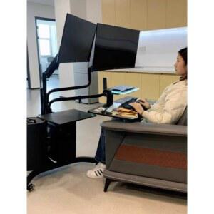 누워서하는 컴퓨터책상 게이밍 리클라이너 1 테이블 17 26인치 표준형