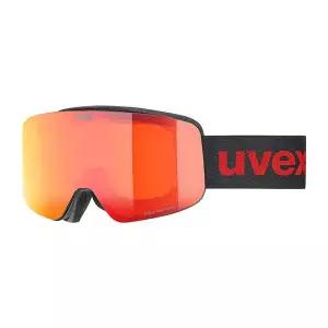 [키즈봉봉](강남점)[UVEX/우벡스]주니어 스키고글 파우더 FM(미러) 블랙 매트 레드