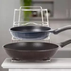 [콩심팥심]4단정리대 프라이팬선반 식당 냄비꽂이 4단 싱크대 대