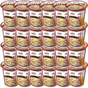 농심 사리곰탕컵 61gx24개/2세트구매시 1000원DCX넉넉한 유통기한