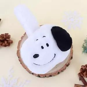 ( )EA 스누피 완구 접이식 귀마개 어린이 캐릭터 겨울 방한용품