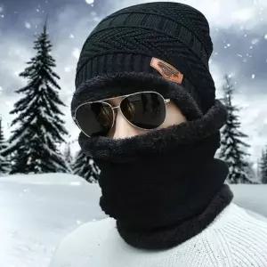 베르 넥워머 비니 세트 겨울워머 방한넥워머 겨울비니