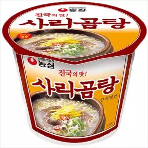 농심 사리곰탕 큰사발 111g//2개구매시 1000원DCX넉넉한 유통기한