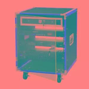 케이스 앰프 스피커 이동식 하드 오디오 장비 보관함