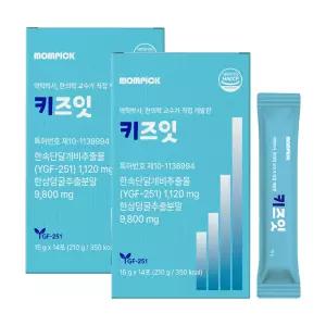 맘픽 키성장 영양제 키즈잇 2박스/한삼덩굴 추출분말/성장기 어린이 키크는 젤리