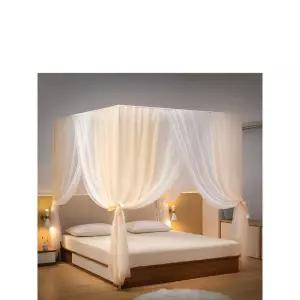 공주캐노피 침대 침실 장식 천장 레이스 커튼 캐노피