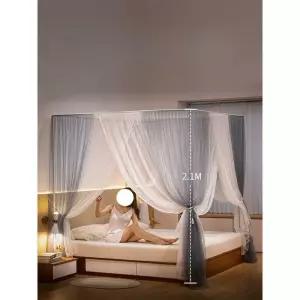 침대캐노피 공주 침대 천장 가림막 레이스 가림막