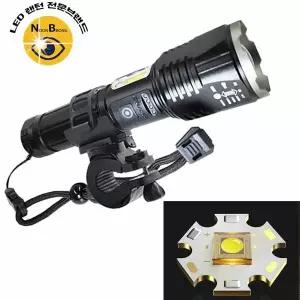 충전식 LED 자전거 안전등 전조등 랜턴 후레쉬 라이트