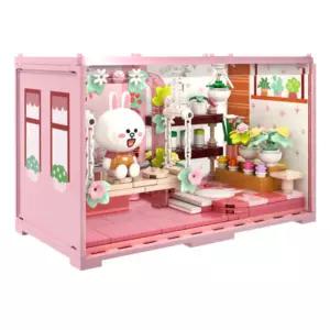 오타마톤 블록 퍼즐 장난감 수집품 라인 프렌즈 코니 BNS