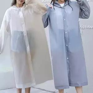 [하프클럽/]EVA 봄 여성 레인 여자 우비 코트 데일리 비옷 우의