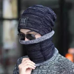 보드 스키 겨울 방한 모자 넥 워머 목도리 비니 코디 코디 겨울 비니 남성 털 모자 남자 보드