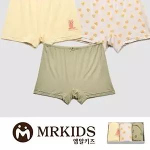 [하프클럽/]3매 여아 귀여운 여성팬티 캐릭터 브레드이발소 초등