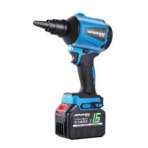 충전식 공기 먼지 총 청소 헤어드라이어 호스트 진공 무선 리튬 배터리 팽창기