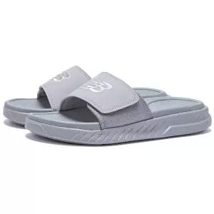[SD1501LG3] 뉴발란스 쿠셔닝 슬라이드 슬리퍼 (연회색)