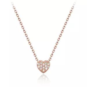 [엘르주얼리] 미니 하트 지르코니아 목걸이 ELBRNN237