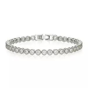 [엘르주얼리] 트윙클라 클래식 테니스 팔찌 ELBRBB105