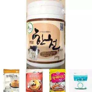 한천분말(이슬 100g) /양갱/푸딩/젤리/묵/아이들/간식/제빵재료/베이킹/디저트/베이커리/홈베이킹/다용도