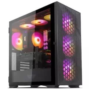darkFlash DLX21 RGB MESH 강화유리 블랙 (미들타워)