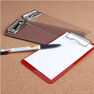 [셀러에이드]영수증 메뉴판 아크릴 클립보드 메모패드 결재판