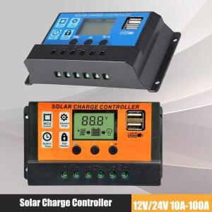 PWM 태양광 컨트롤러 10A-100A LED 가로등 충전 및 방전 발전 시스템