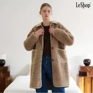 골덴 카라 포인트 양털 포켓 롱 자켓 (DP4JK014A)