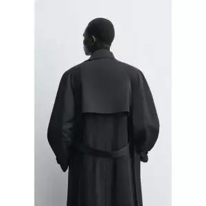 [국내] 자라 남성 ZARA 워터 레펠런트 MANTECO 트렌치 코트 - 블랙 5774/500/800 Men 3361373
