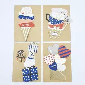 40개 AD28GO91 축하카드 1세트 1000 페이퍼