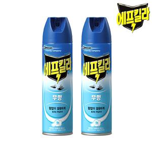 에프킬라 무향500ml x2개/모기파리살충제/모기약