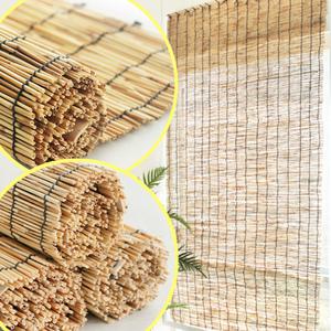 갈대발(2개) 창문 베란다난간 햇빛가리개 통풍시원한 인테리어 홈포장마차 현관전원주택 옥상테라스꾸미기