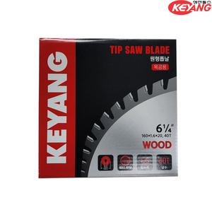 계양 6인치 원형톱날 목공용 160*1.6*20*40T  충전원형톱용