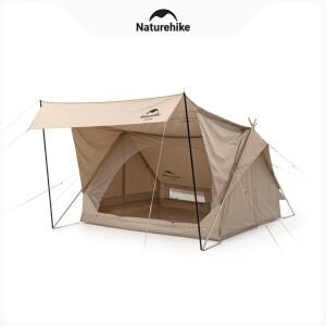 Naturehike Extend 4.8 면 처마 A-타워 텐트 야외 캠핑 오두막