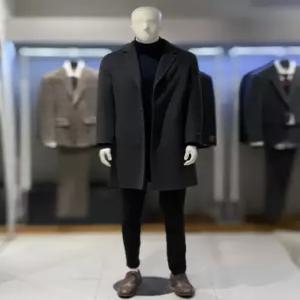 [트루젠] 트루젠 (역시즌/극소량) 다크그레이 캐시미어플러스 핸드메이드 남자코트 2244CL230610