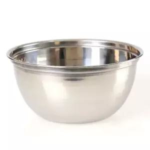 스테인레스 떡만들기 채반용 믹싱볼 샐러드볼  턱) 베이킹용믹싱볼 베이킹용스텐볼 떡만들기도구