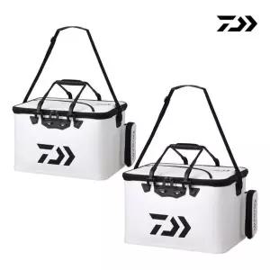 [다이와]한국 다이와 키퍼 바캉 D40(B) D45(B) 바칸 EVA 하드 밑밥통 살림통 바다 선상 낚시 보조가방