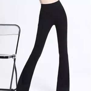 여자 트레이닝 레깅스 부츠컷 허리밴딩 하이웨스트 트레이닝숏팬츠