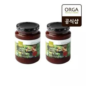 [올가] ORGA 햇 유기농 육보 딸기잼 600g x 2개