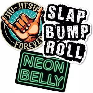 자동차 물병 컵 노트북 쿨러 텀블러 휴대폰 번들용 브라질 주짓수 BJJ 범퍼 스티커 팩 데칼 4