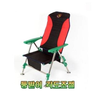 섬 오리발스파이크 4발조절낚시의자/캠핑의자