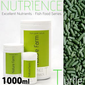 네이쳐팜 뉴트리언스 T 1000ml / 거북이 터틀 사료 먹이 밥 감마루스 테트라 렙토민 자라
