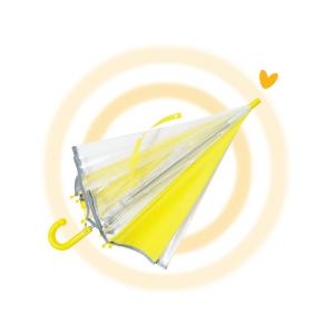 투명 안전 반사 비닐 우산 어린이 초등학생 빛반사 교통사고방지