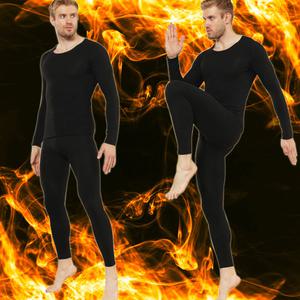 [굿스맨]남성 양모 융기모 내의세트 발열내복 상하 세트