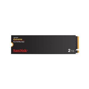 샌디스크 2TB 익스트림 M.2 NVMe SSD - PCIe 4.0세대, 최대 5,150MB /s 내부 솔리드 스테이트 드라이브 SDSSDX3N-2T00-G26