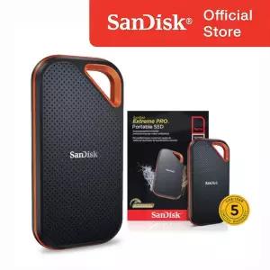 [샌디스크]포터블 외장SSD USB 3.2 Gen2x2 대용량 NVMe성능 IP55 고성능 외장하드 익스트림 프로 SDSSDE81