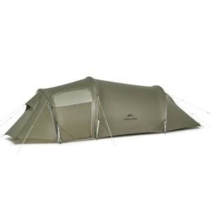 베스티불이 있는 네이처하이크 오팔루스 터널 텐트, 방수 2-3인용 배낭여행 캠핑용 더블 레이어 텐트